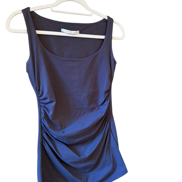 Susana Monaco Midnight Blue Tank Top - Picture 4 of 7